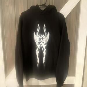 Lost Hills Black Hoodie - Medium